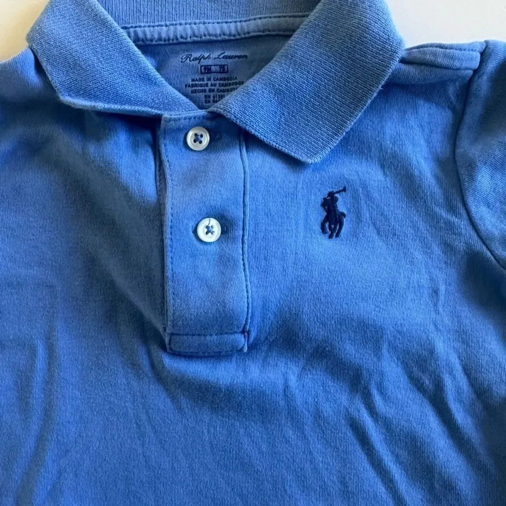 Ralph Lauren Baby Short Sleeve Polo-size 9 months